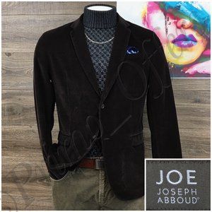 Joseph Abboud Mens Blazer Sport Coat Two Button Casual Jacket 42R Corduroy Suits